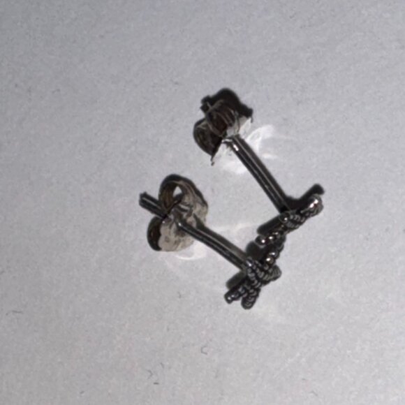 Sterling Silver Starfish Post Earrings - Picture 4 of 11